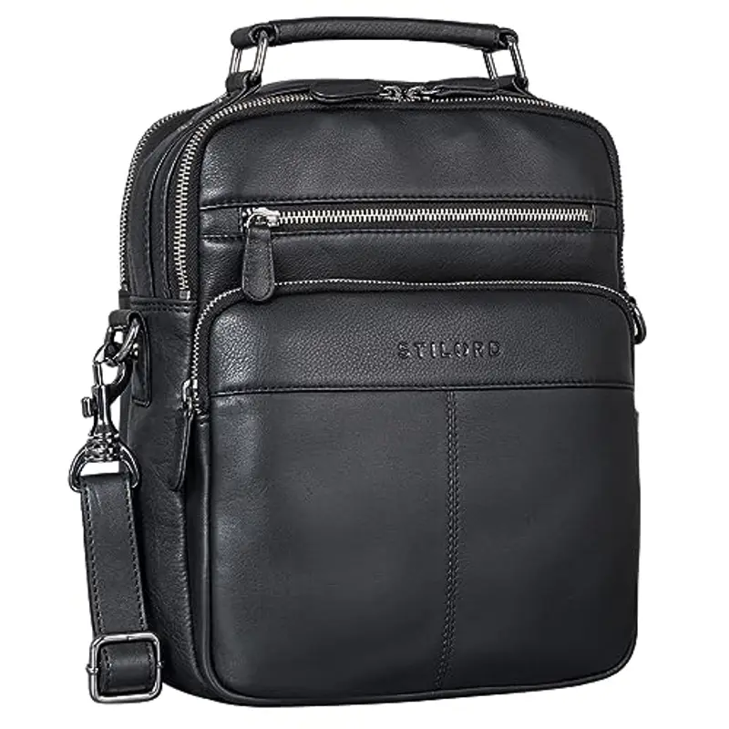STILORD Borsa a tracolla Uomo Nero 954896 miniatura 2