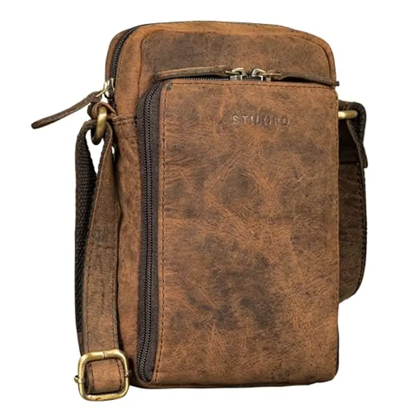 STILORD Borsello Uomo Marrone 2197095