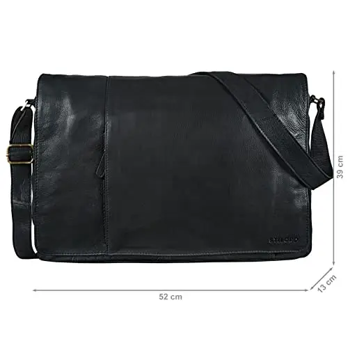 STILORD Borsa messenger Nero 2592901 miniatura 2