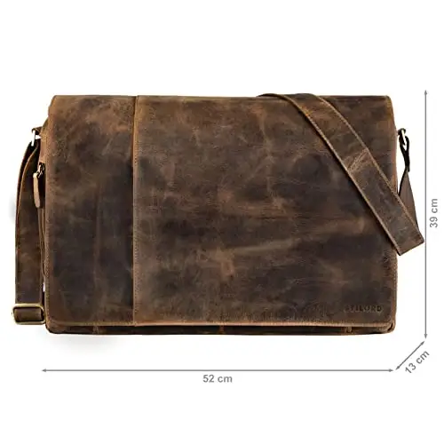 STILORD Borsa messenger Marrone 2805459 miniatura 3