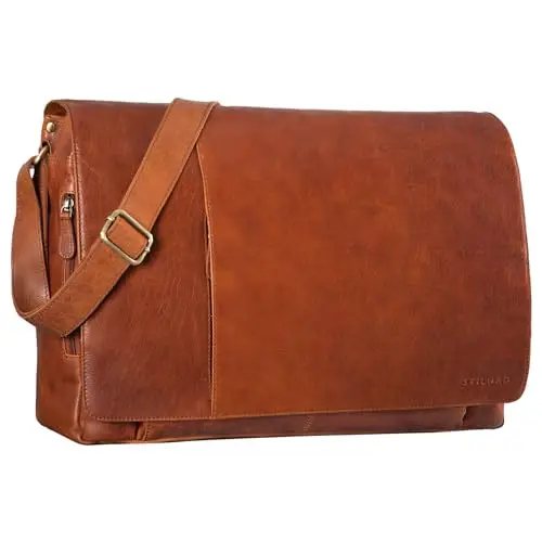 STILORD Borsa messenger Marrone 2752926