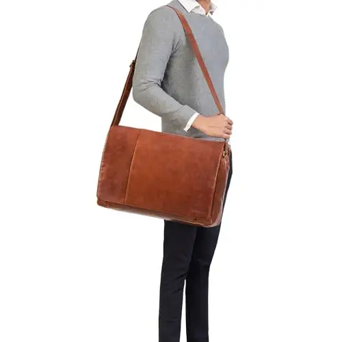 STILORD Borsa messenger Marrone 2752926 miniatura 2