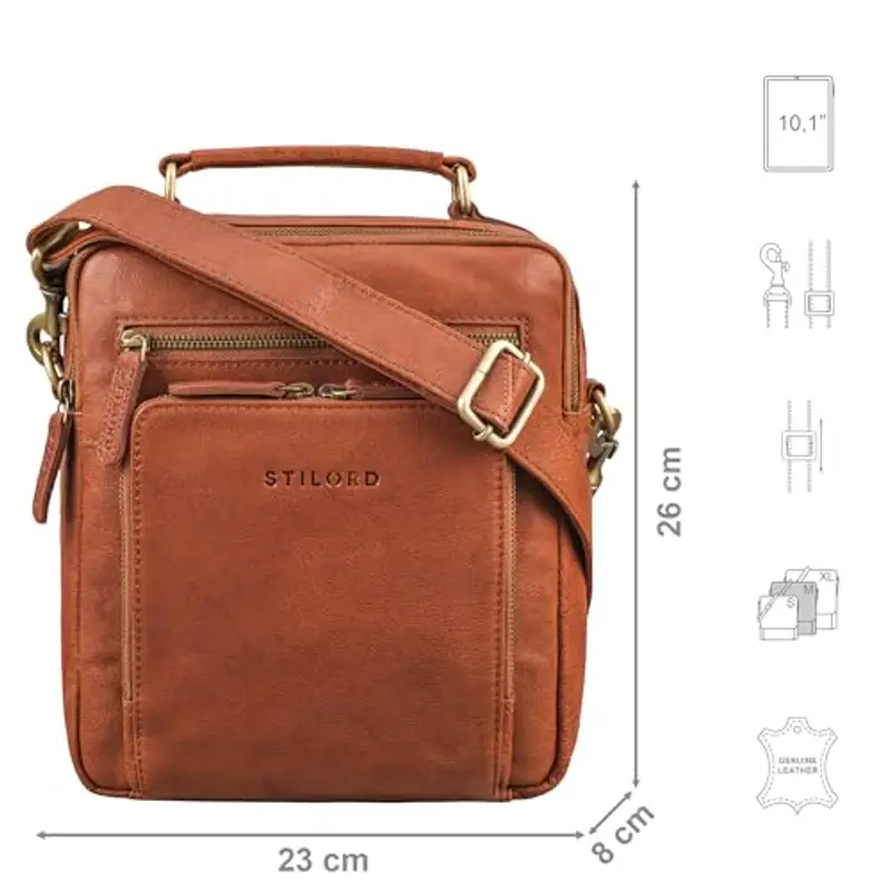 STILORD Borsello Uomo Nero 2325817 miniatura 3