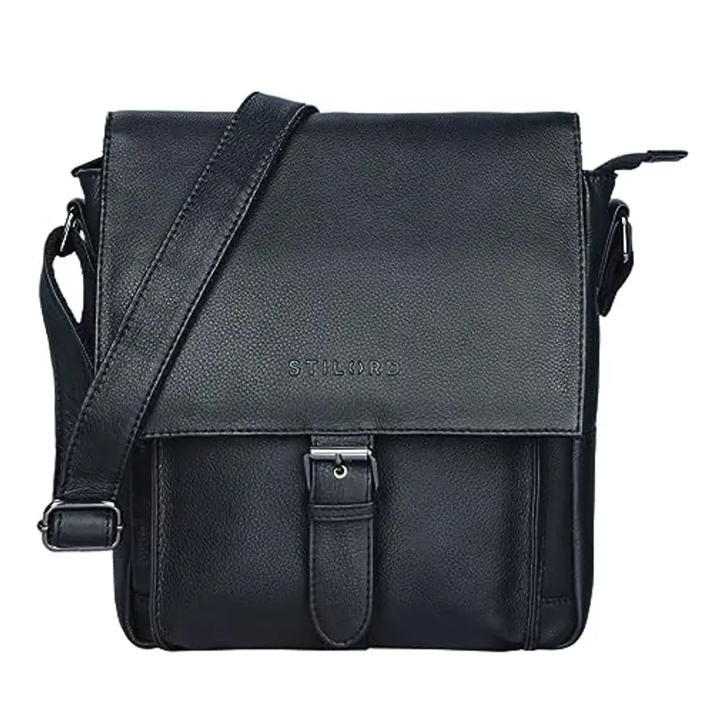 STILORD Borsa a tracolla Uomo Nero 1600520