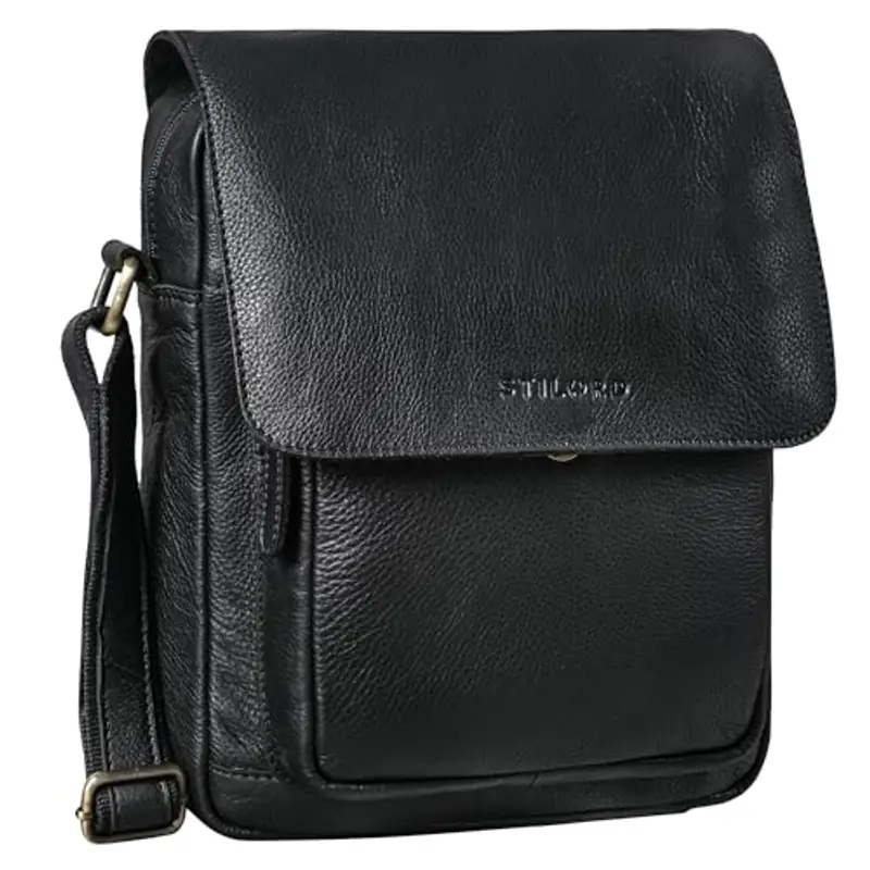 STILORD Borsa a tracolla Uomo Nero 2463726 miniatura 2