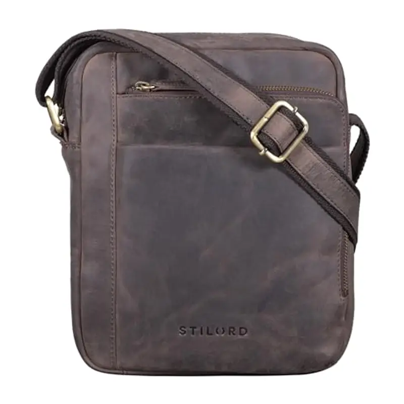 STILORD Borsello Uomo Marrone 2197019