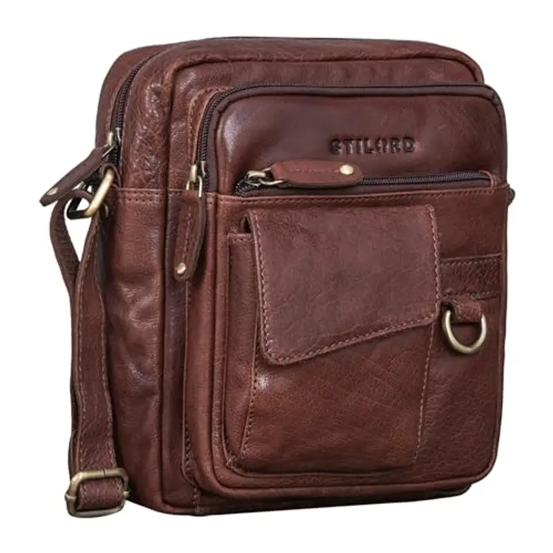 STILORD Borsa a tracolla Uomo Marrone 1961343