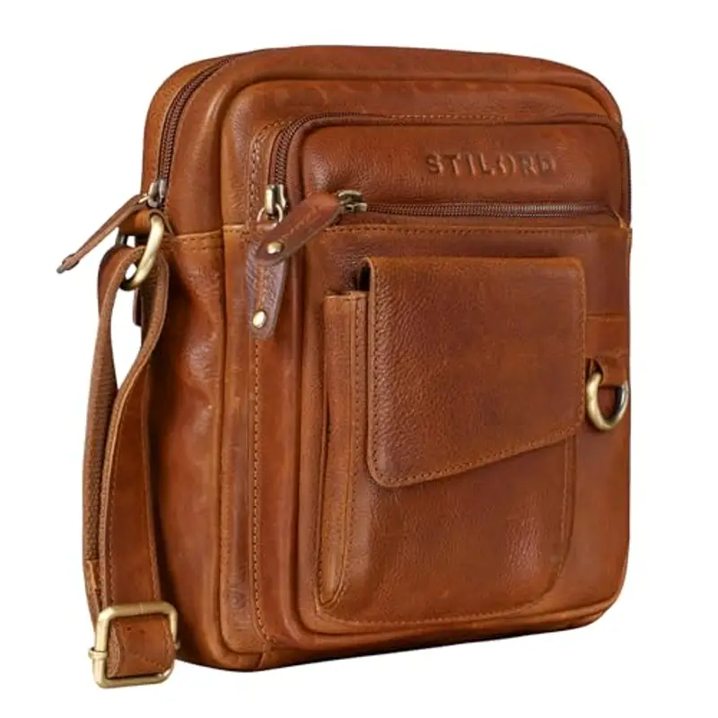 STILORD Borsa a tracolla Uomo Marrone 1961249