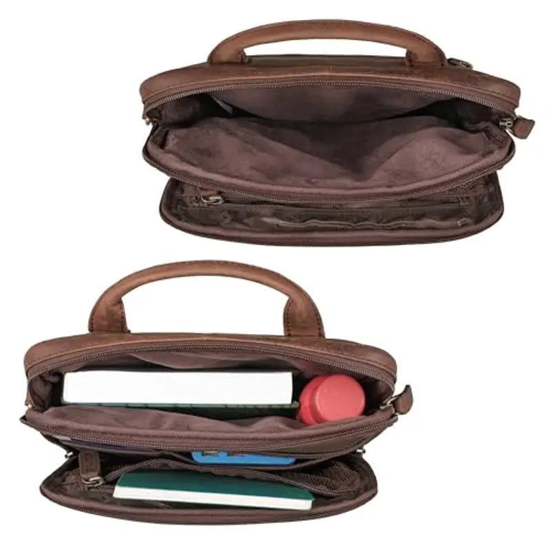 STILORD Borsello Uomo Marrone 1351889 miniatura 3