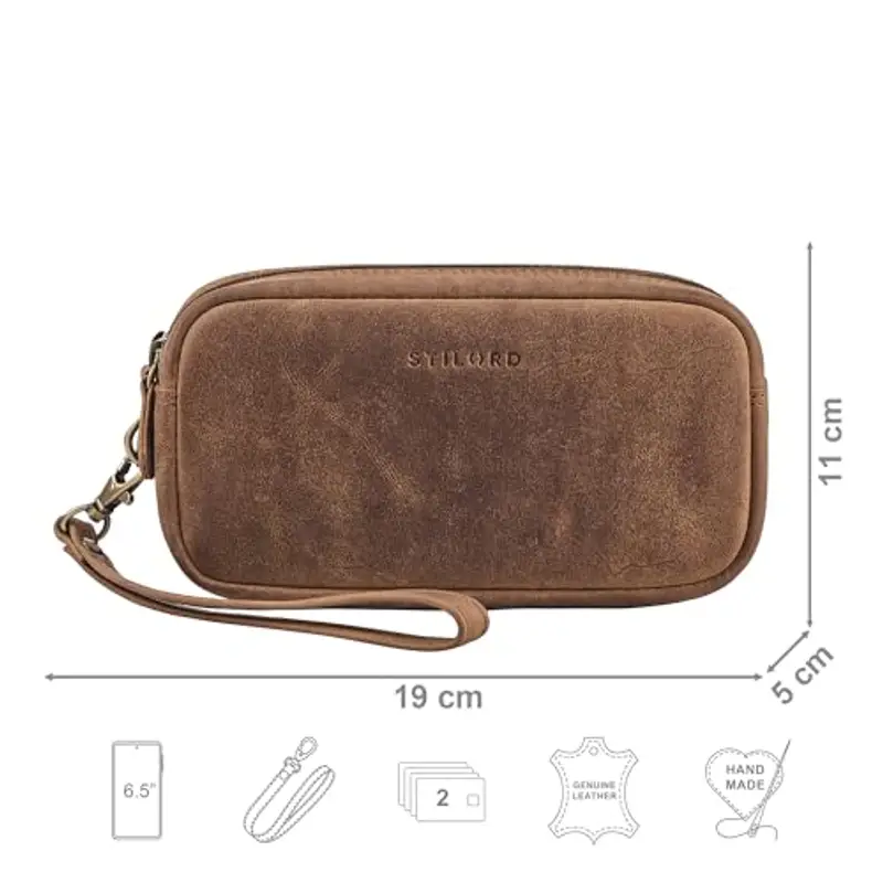 STILORD Pochette Uomo Marrone 1512855 miniatura 2