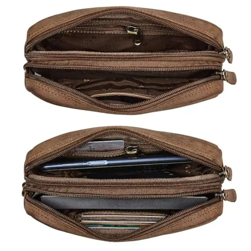 STILORD Pochette Uomo Marrone 1512855 miniatura 3