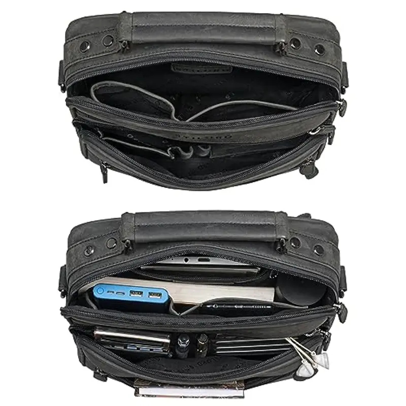 STILORD Borsa messenger Uomo Nero 2149009 miniatura 3