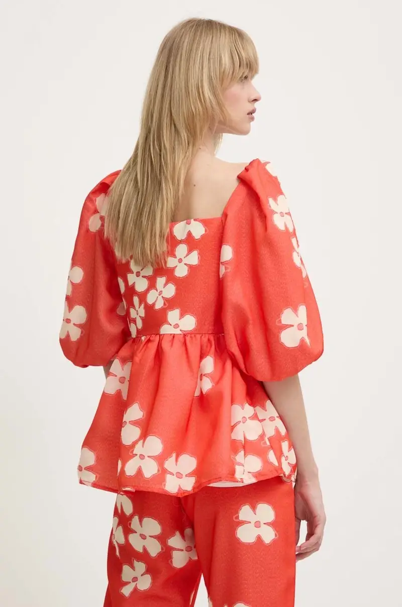 camicetta donna colore arancione SG5967 miniatura 3