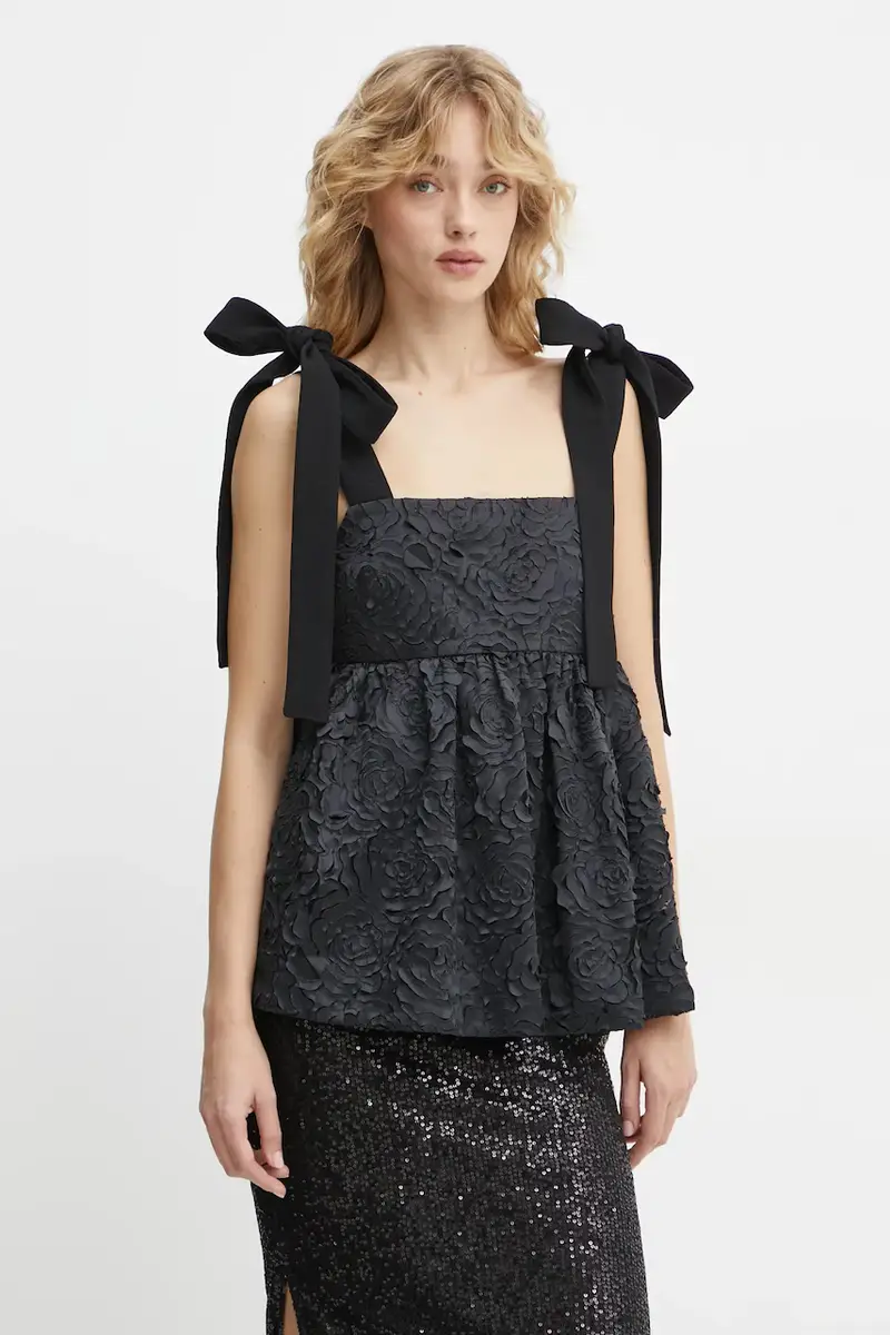 camicetta donna colore nero SG-PS25-T035-2320