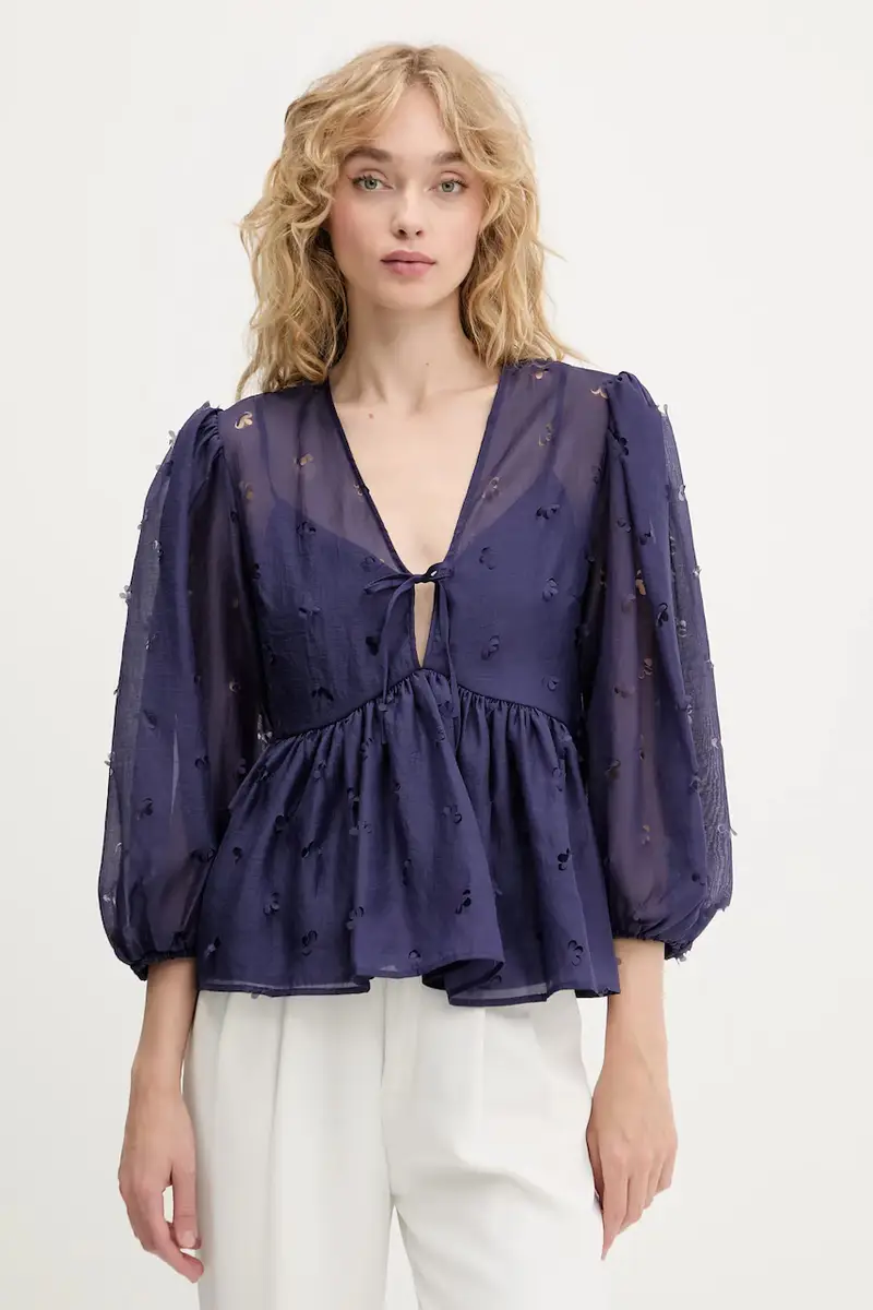 camicetta donna colore violetto SG-PF25-T062-1608