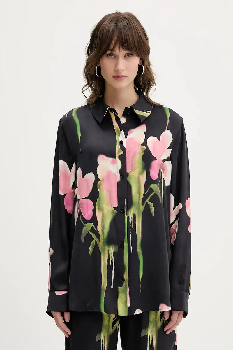 camicia 0 donna colore nero SG-AW25-T091-2263