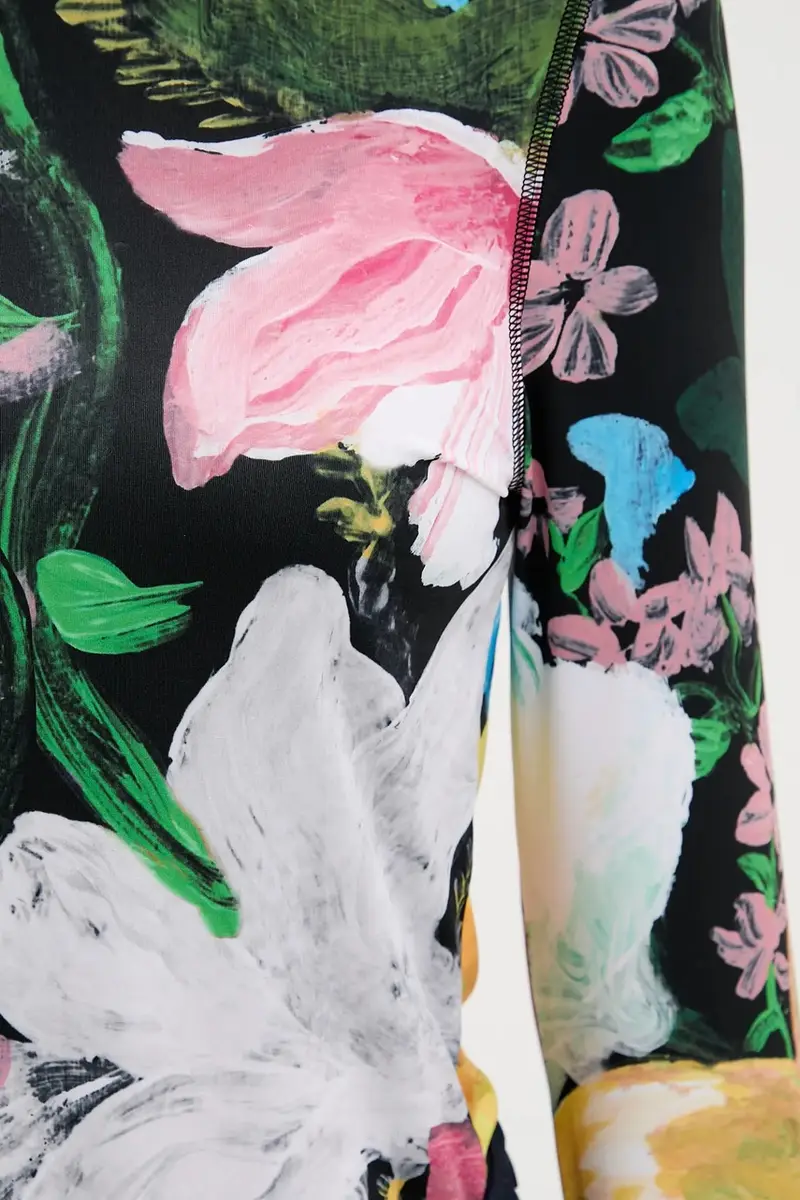 camicia a maniche lunghe 0 donna colore nero SG-AW25-T007-2244 miniatura 5