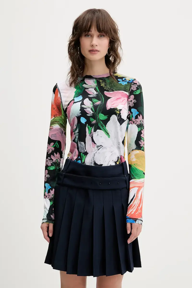 camicia a maniche lunghe 0 donna colore nero SG-AW25-T007-2244