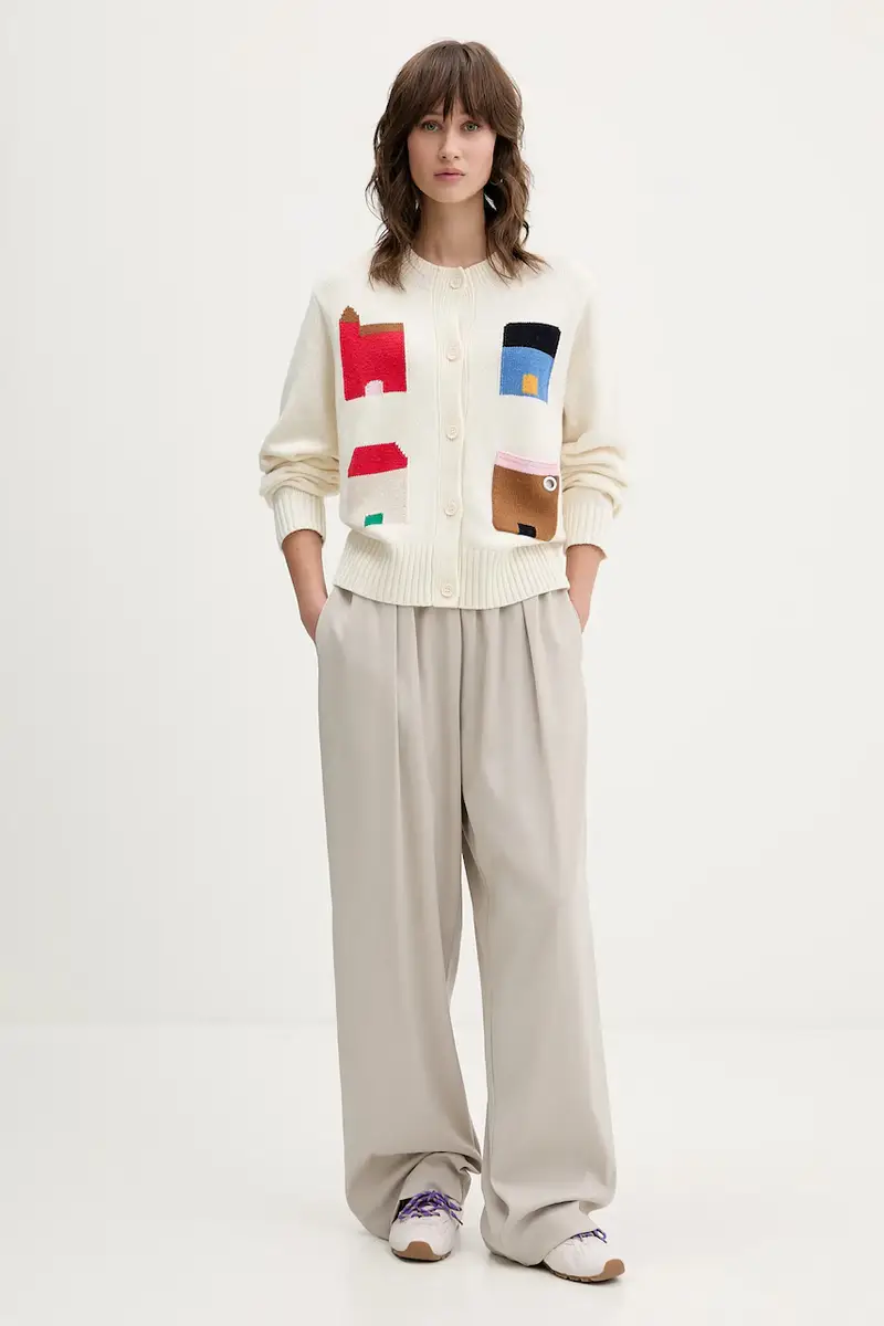 Stine Goya Cardigan Beige 4010178 miniatura 2