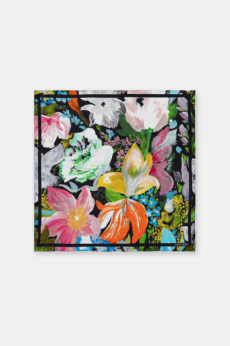 foulard in seta 0 donna SG-AW25-A010-2287 Multicolore