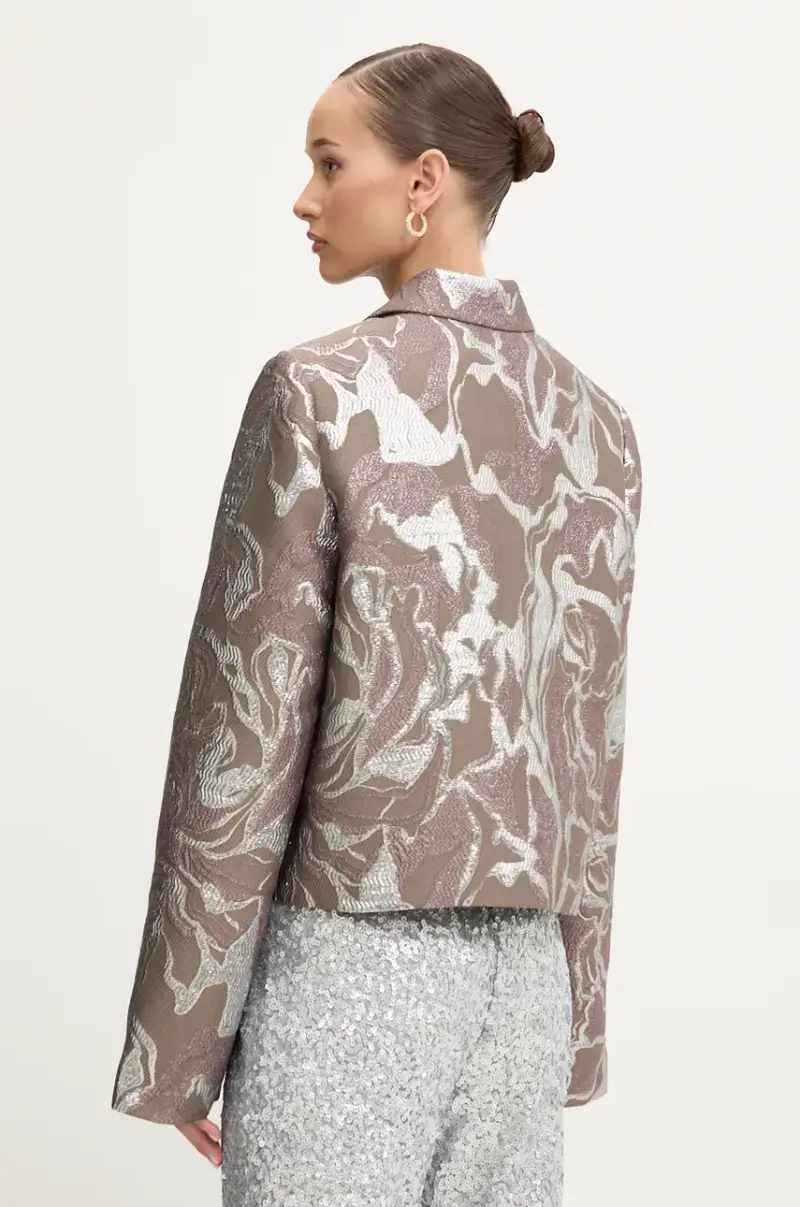 giacca donna colore marrone J012-2269 miniatura 3