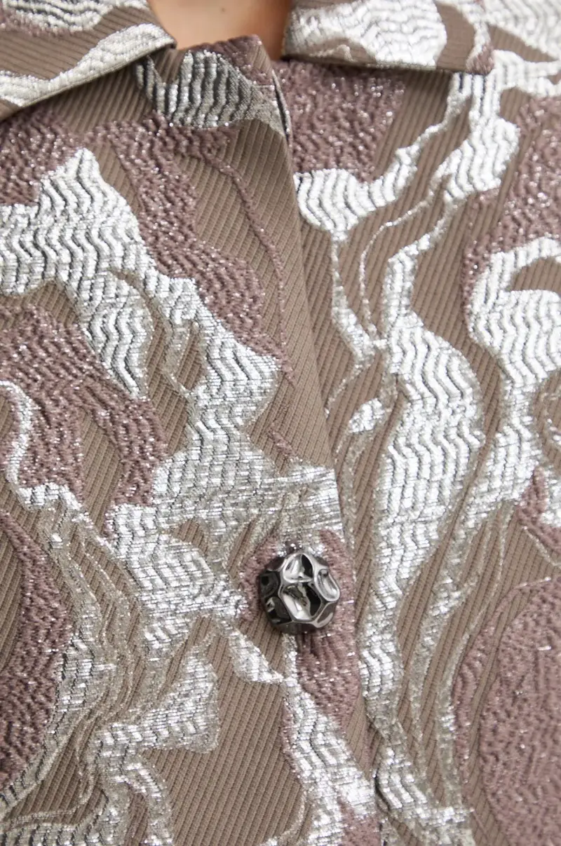 giacca donna colore marrone J012-2269 miniatura 5