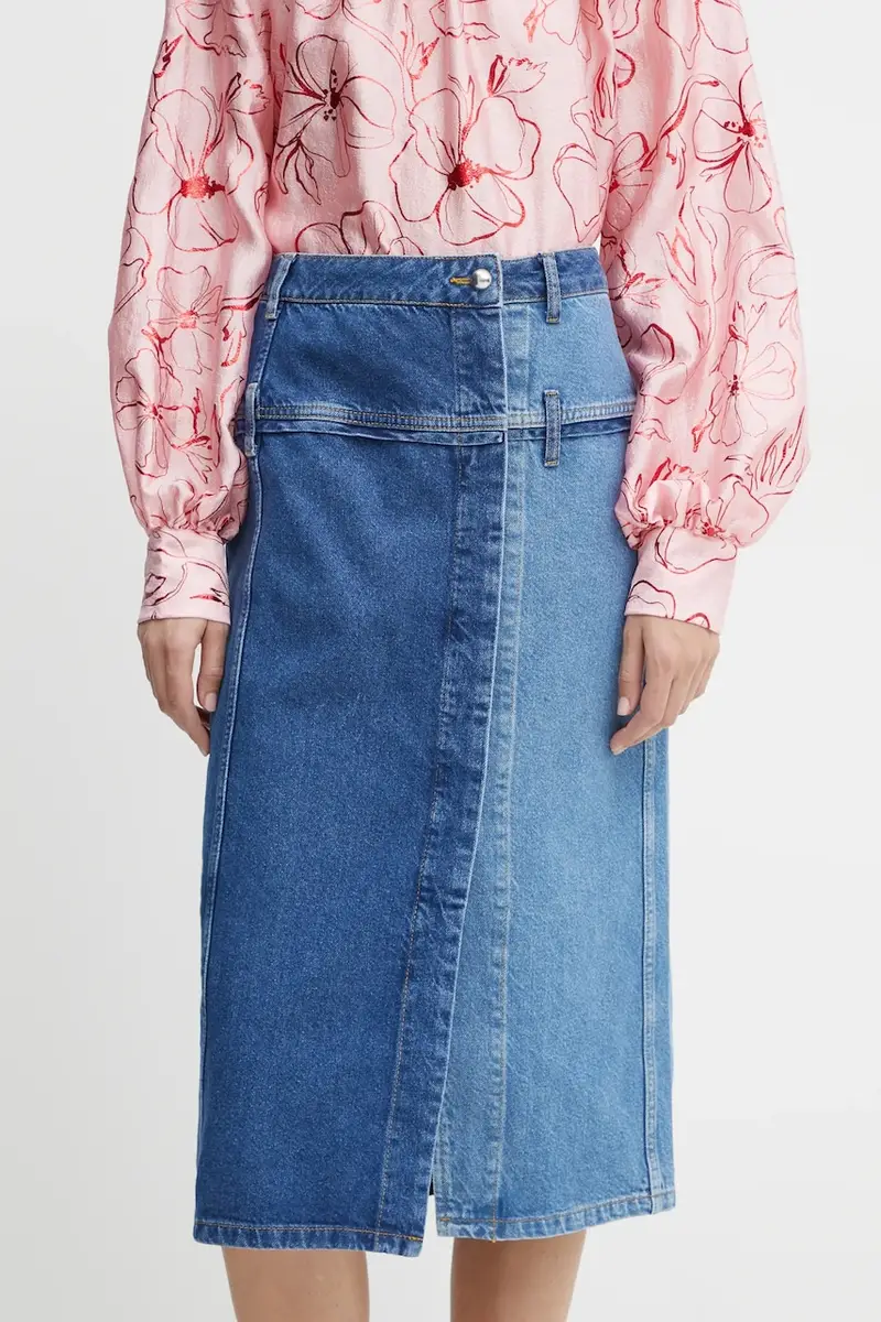 gonna di jeans colore blu SG-PS25-SK006-2301