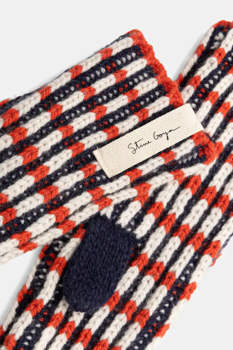 guanti con lana 0 colore rosso SG-AW25-A043-2425 miniatura 2