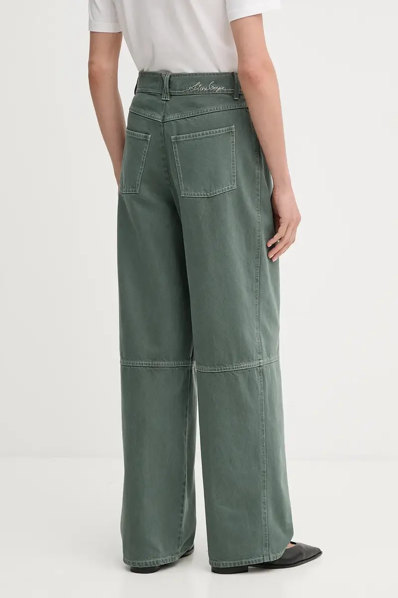 Stine Goya Jeans Donna Verde 3159322 miniatura 3