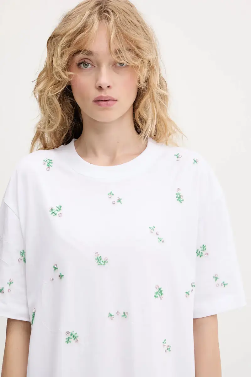 maglietta per bambini donna colore bianco SG-PF25-T061-2366 miniatura 4