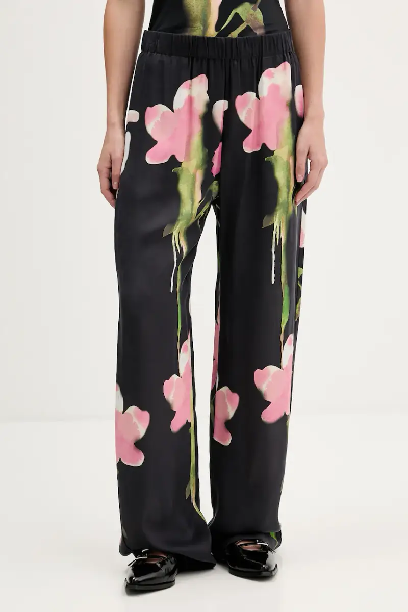 pantaloni 0 donna colore nero SG-AW25-P009-2263