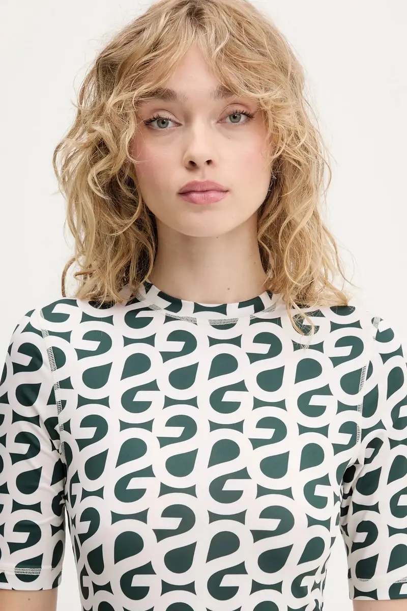 Stine Goya T-shirt Donna Verde 3159236 miniatura 4