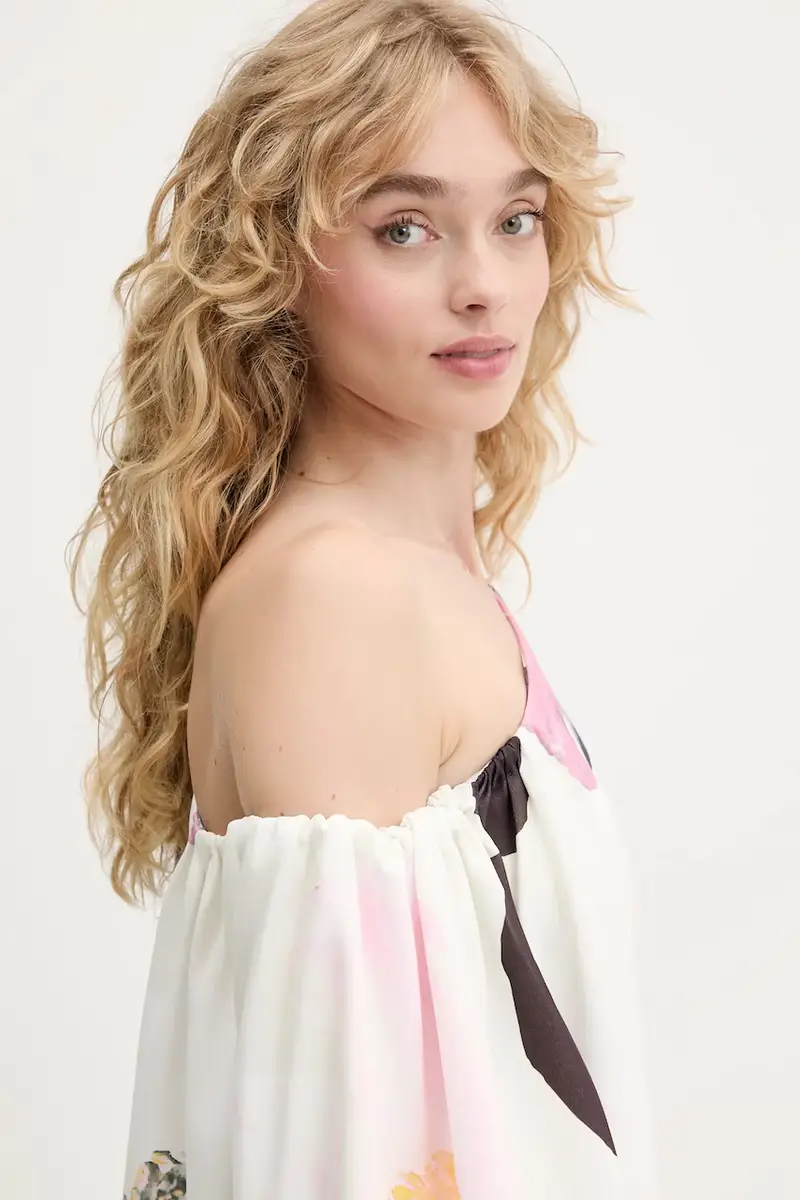 vestito colore beige SG-PF25-D137-2395 miniatura 5