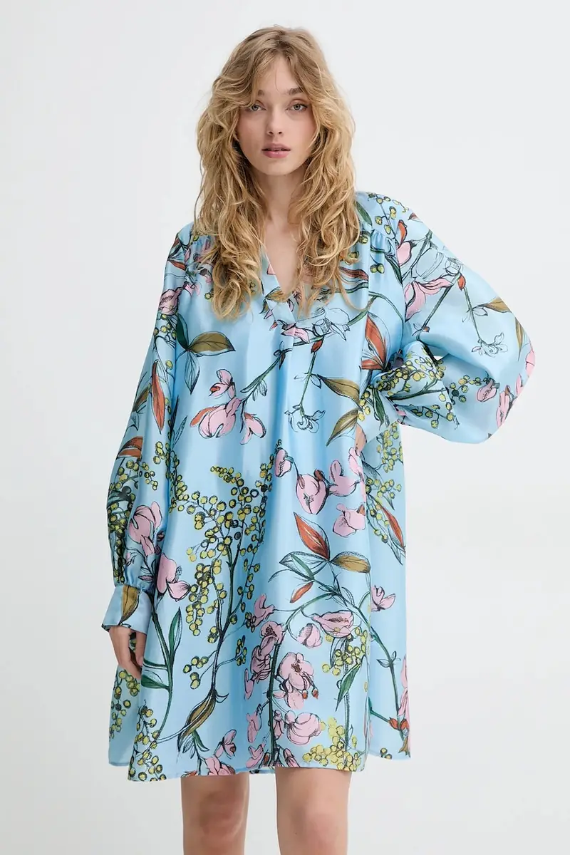 vestito colore blu SG-SS25-D102-2067