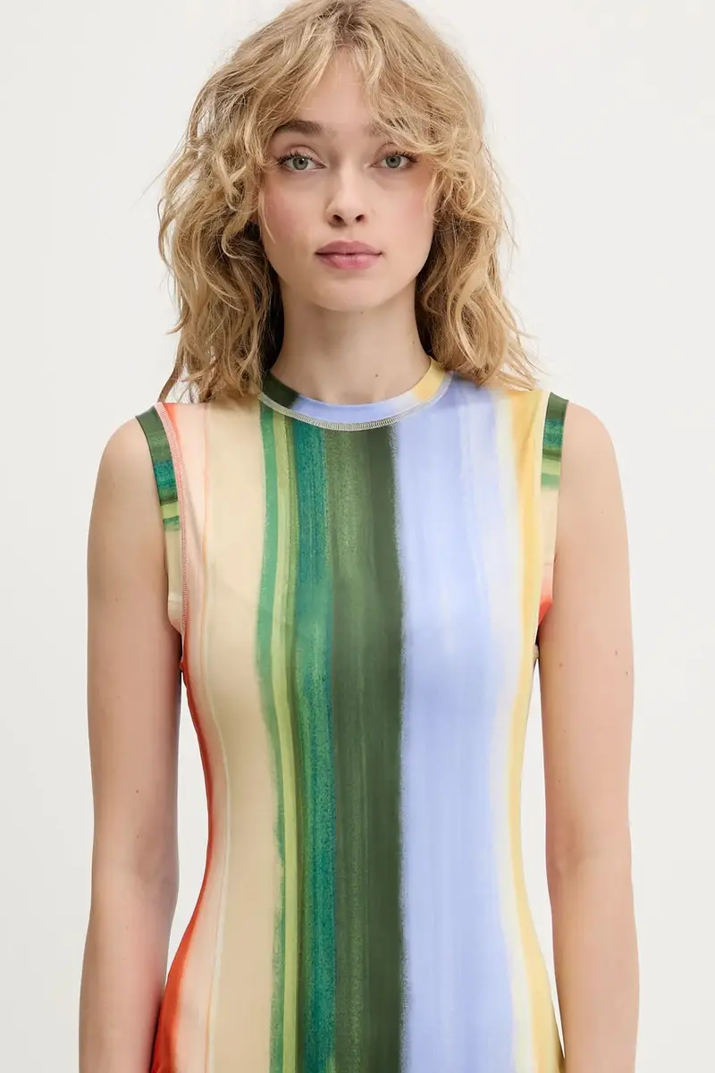 vestito colore giallo SG-PF25-D104-2244 miniatura 4