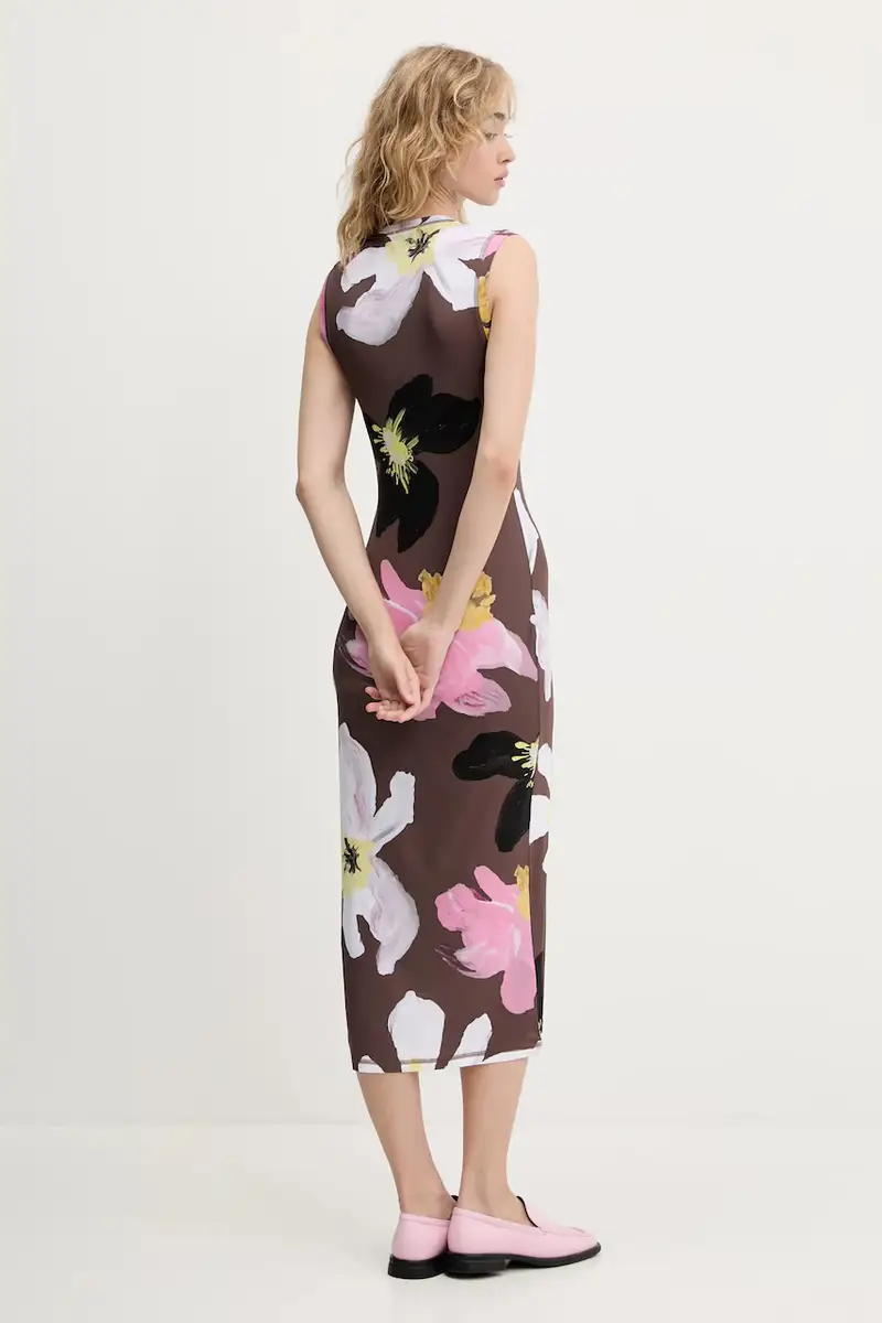 vestito colore marrone SG-PF25-D104-2244 miniatura 3