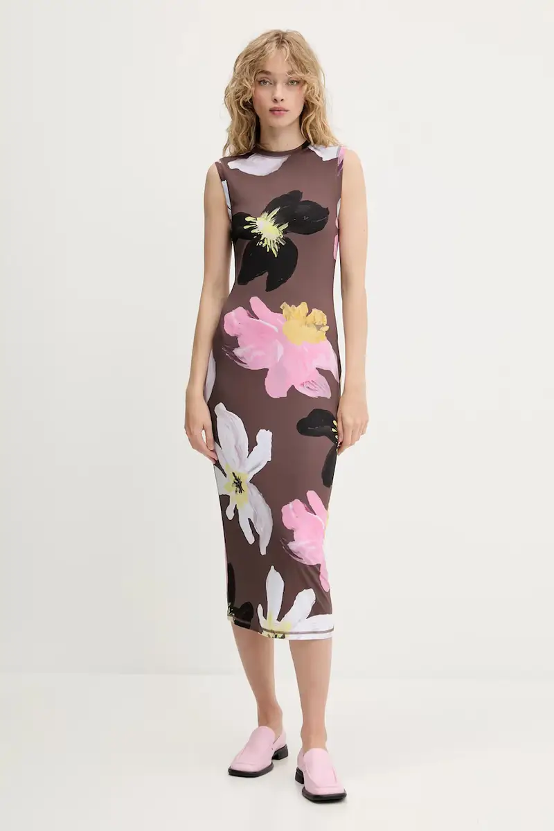 vestito colore marrone SG-PF25-D104-2244