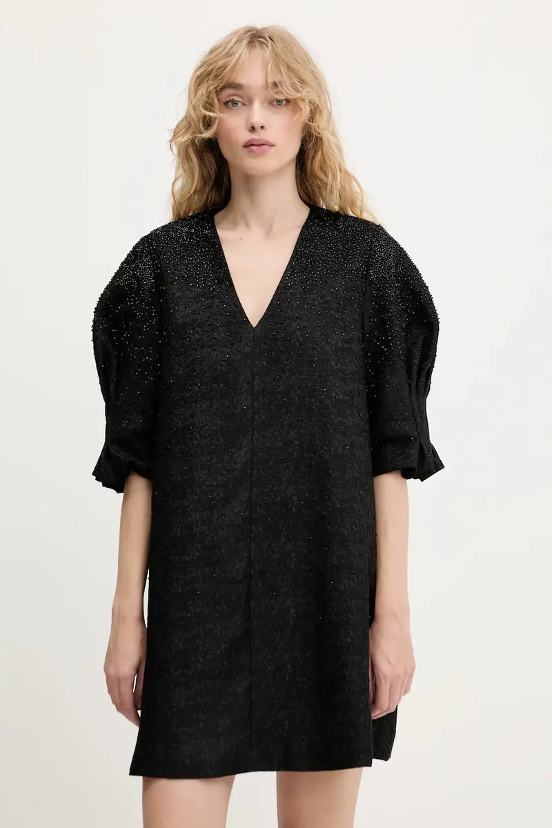 vestito colore nero SG-PF25-D128-2379