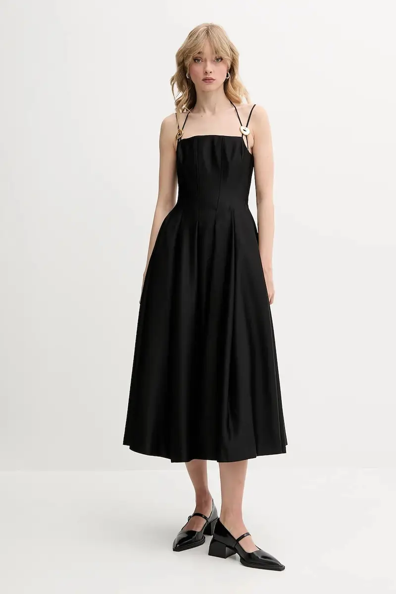 vestito colore nero SG-SS25-D092-2349