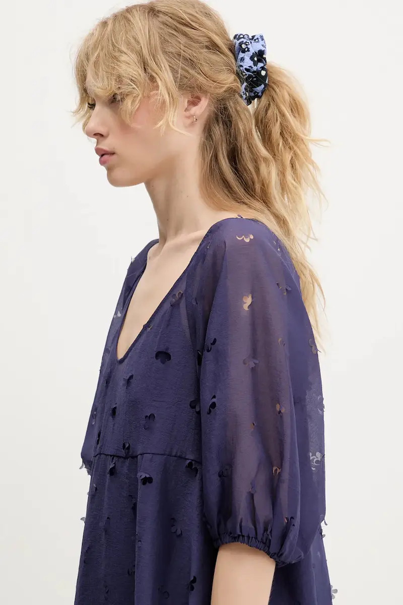 vestito colore violetto SG-PF25-D129-1608 miniatura 3