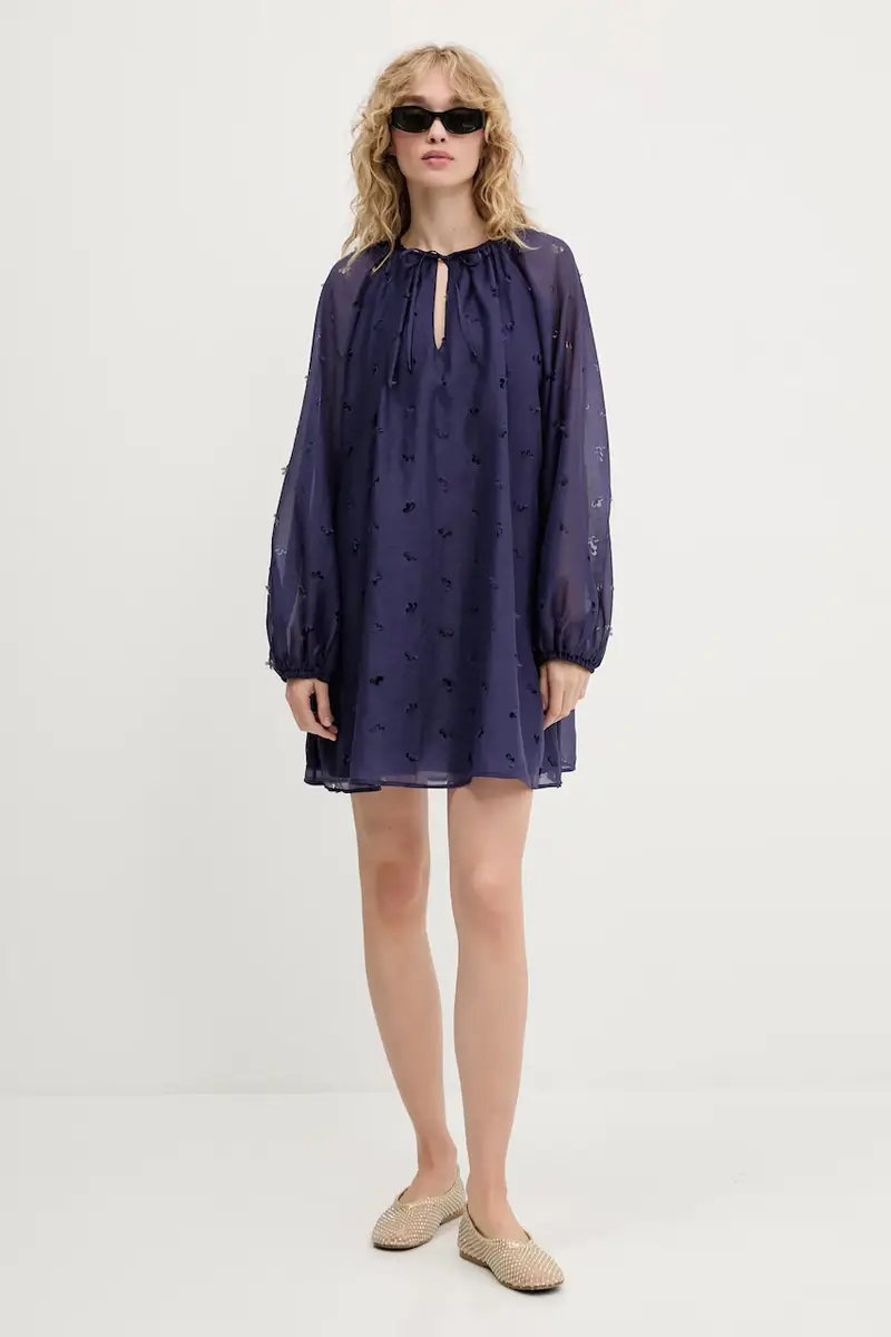 vestito colore violetto SG-PF25-D149-1608 miniatura 2