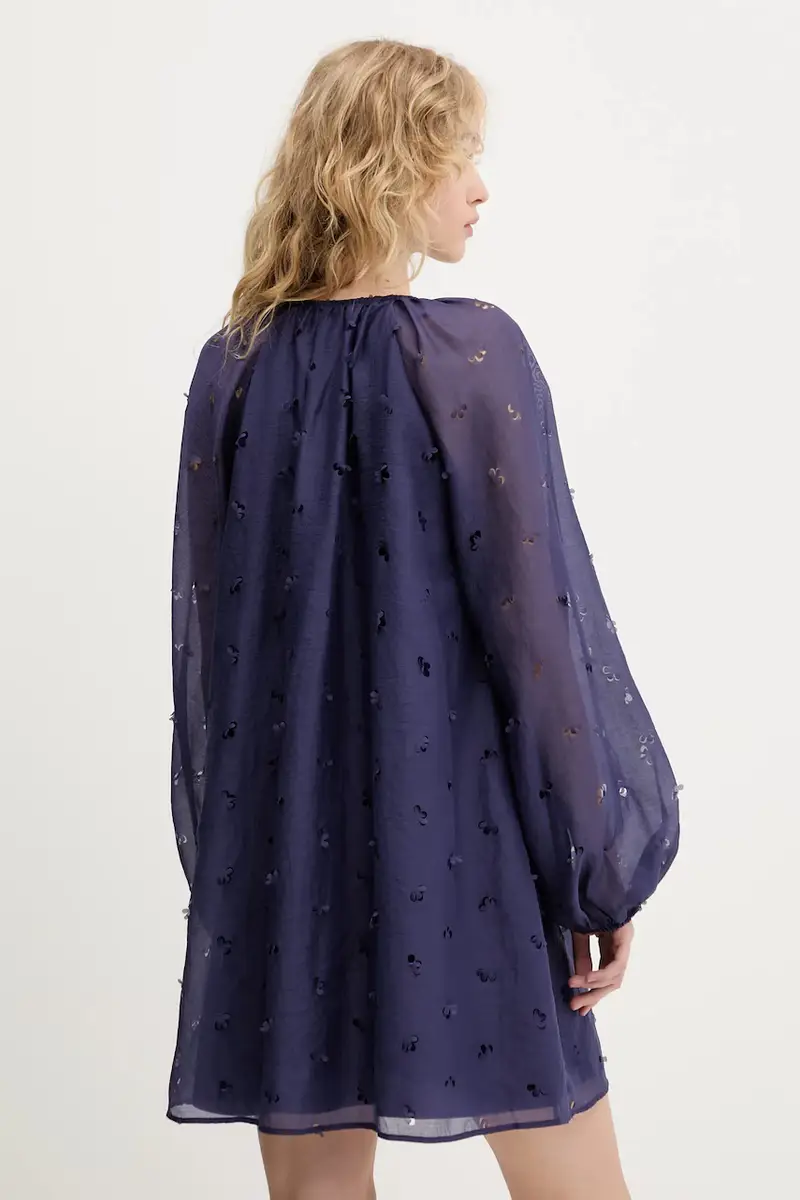 vestito colore violetto SG-PF25-D149-1608 miniatura 3