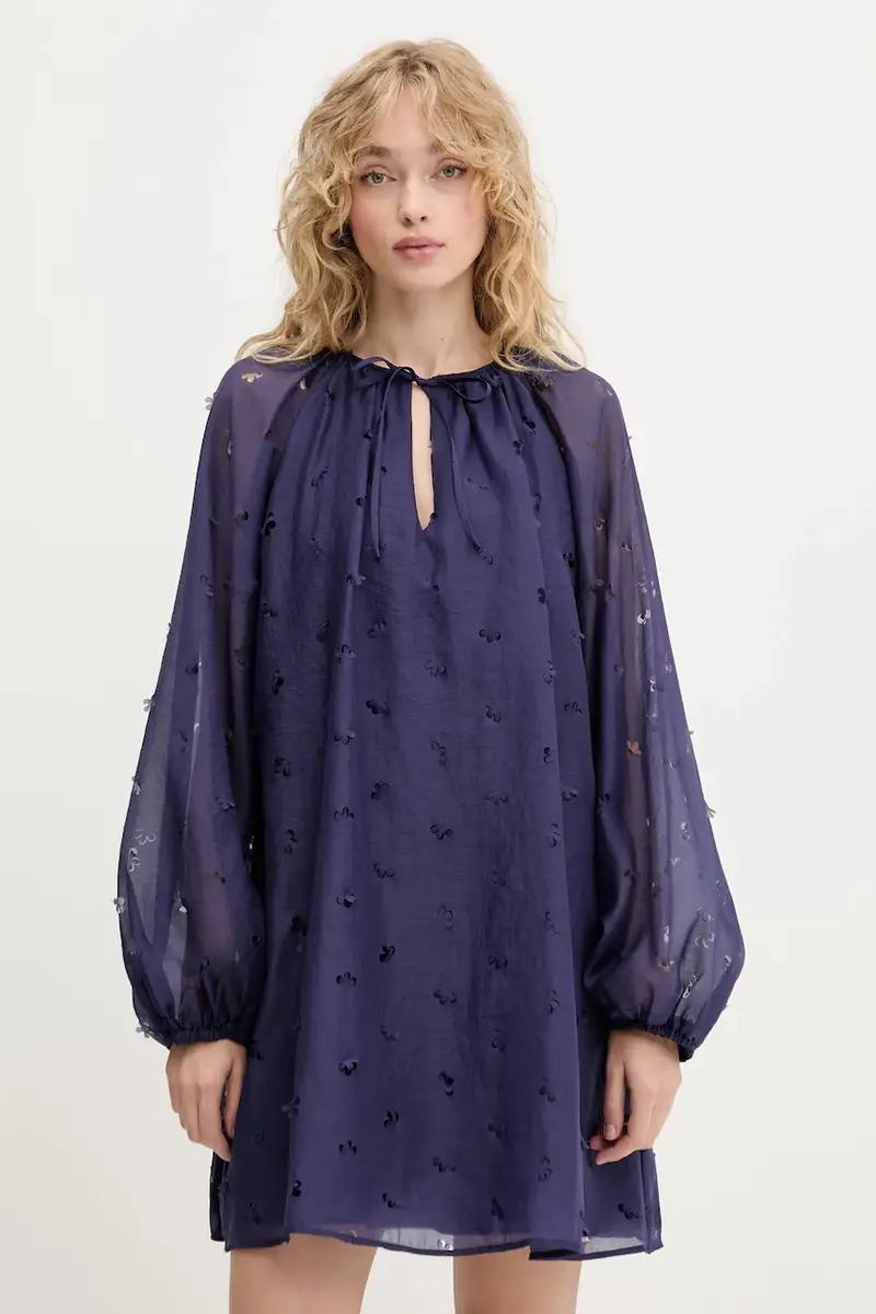 vestito colore violetto SG-PF25-D149-1608