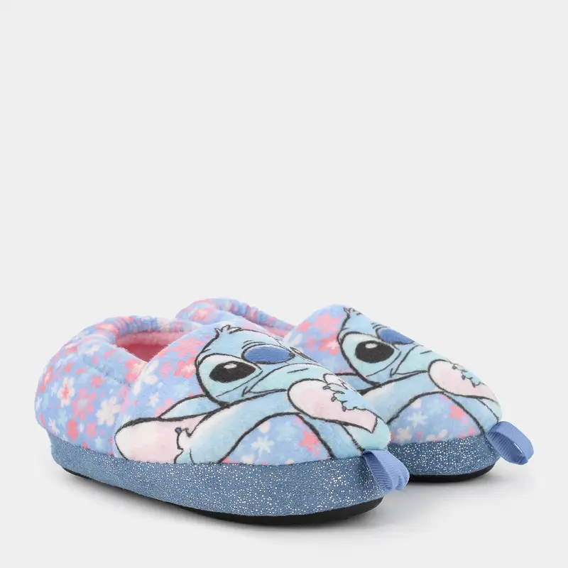 Ciabatte Stitch da Bambina, azzurro miniatura 2