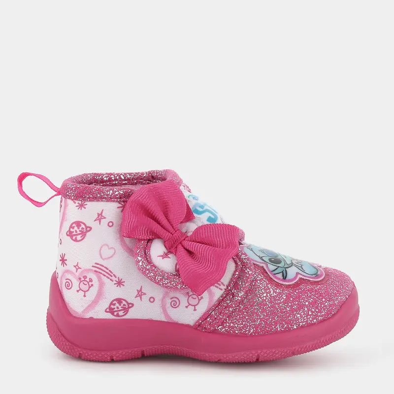 Ciabatte Stitch da Bambina, fucsia