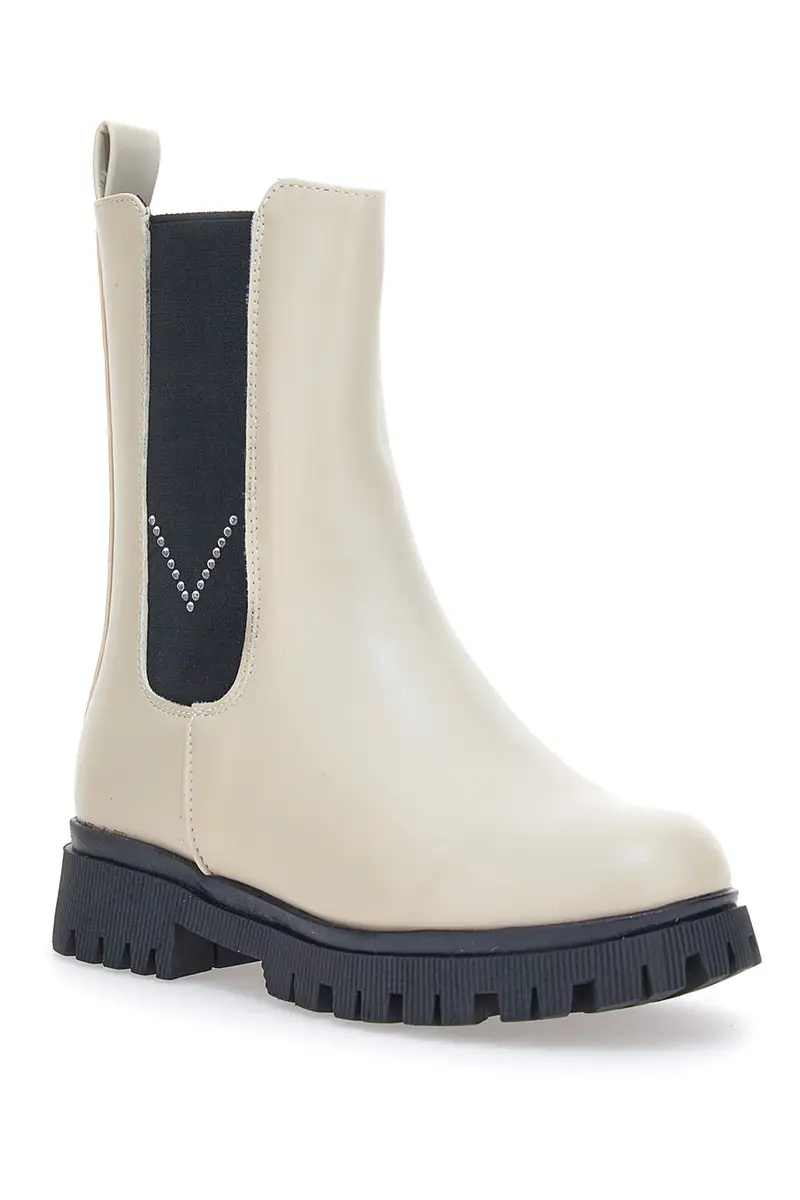 Stivale Chelsea Boots Energy 804 Panna miniatura 2