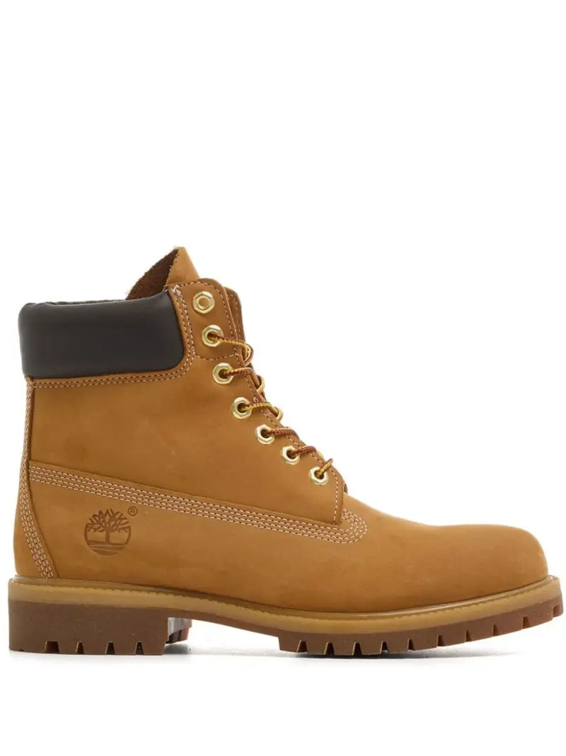 Stivale Stringato Impermeabile Timberland Premium 6-Inch da Uomo in giallo