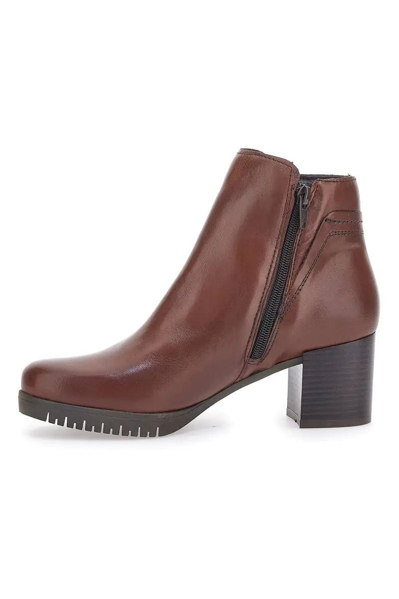 Stivaletti Ankle Boots Marroni The First 24905 miniatura 3