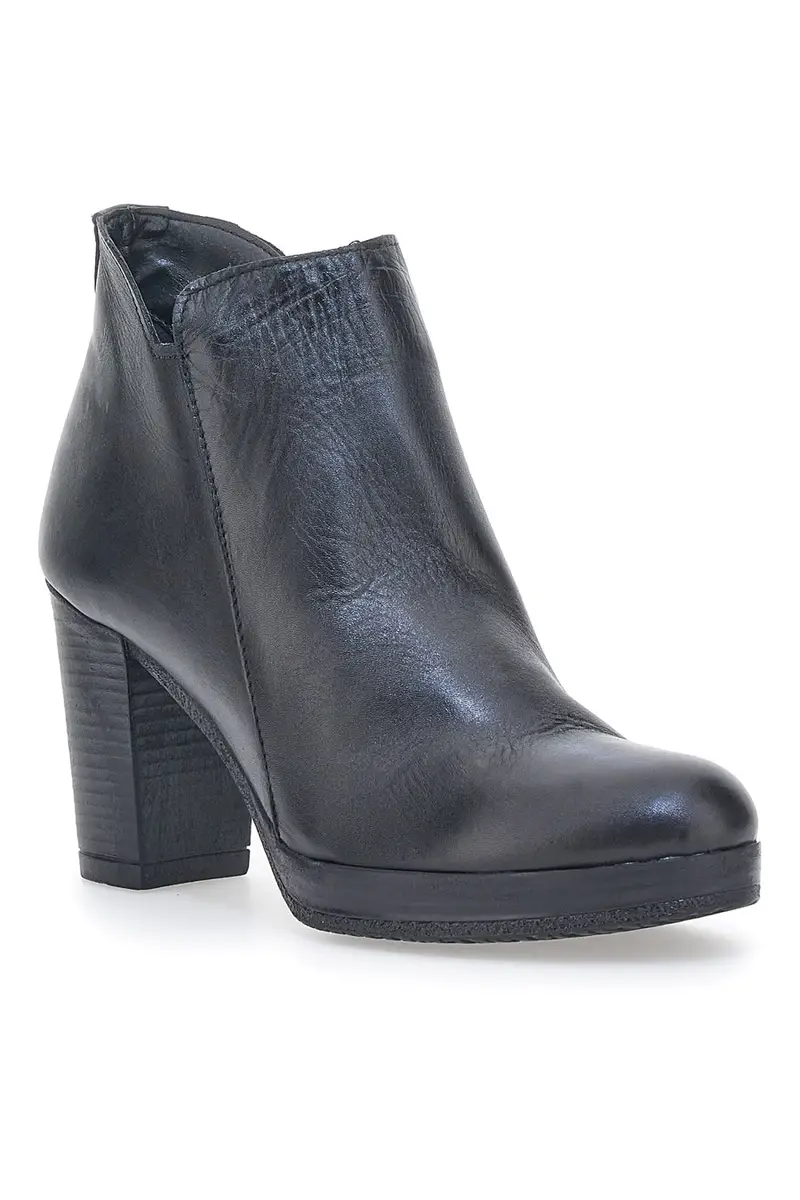 Stivaletti Ankle Boots Pittarello Class 307 Nero Vera Pelle miniatura 2