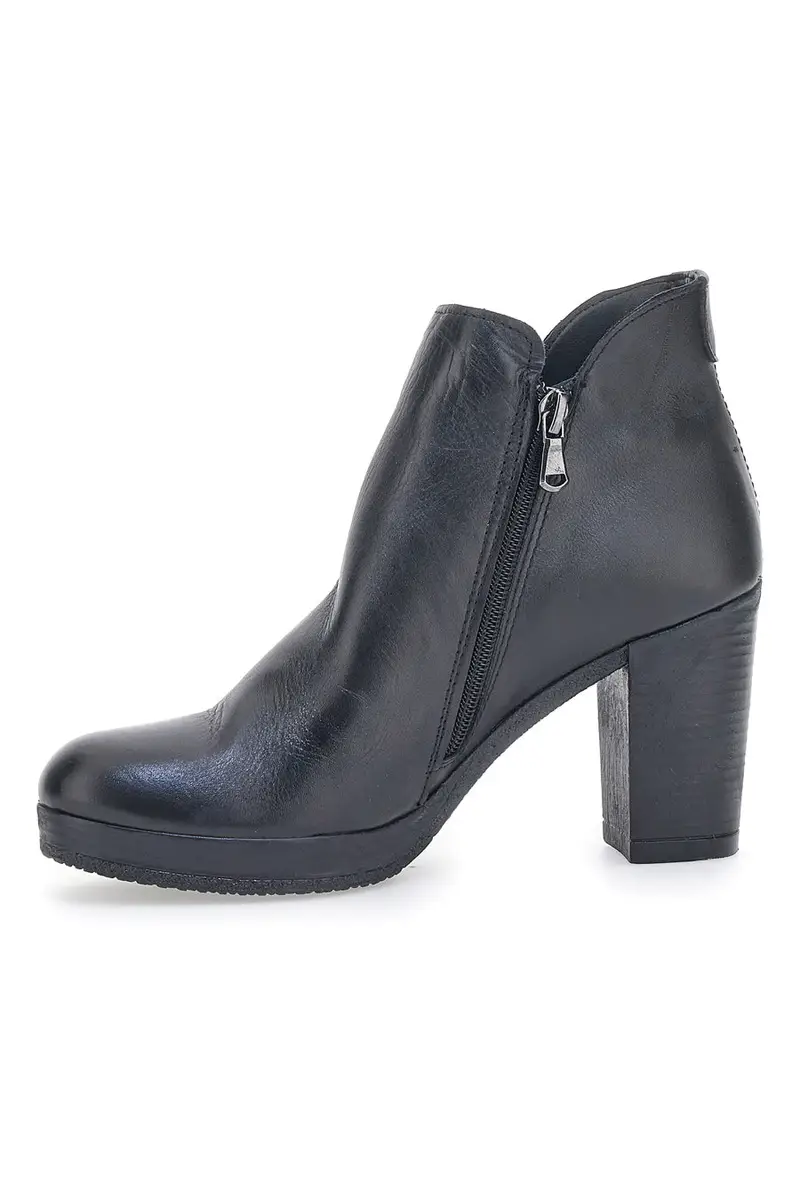 Stivaletti Ankle Boots Pittarello Class 307 Nero Vera Pelle miniatura 3